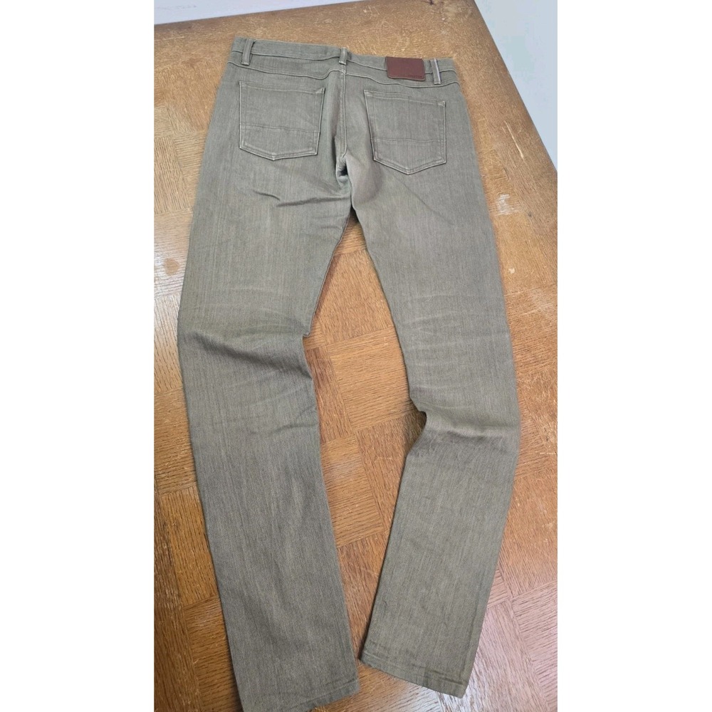 Gustin Selvedge Jeans California Slim Raw Men Size 37x34 - Green